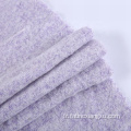 tricot de vêtements de matériau pull en toison en tas du tissu